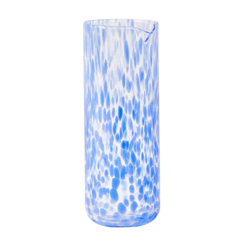 Dots Carafe, Blue