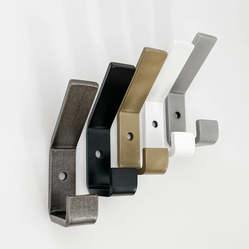 Double J Hook - Wall Mounted Metal Hanger