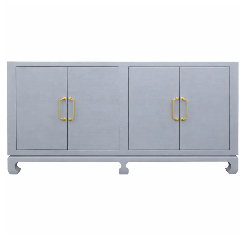 Drayton 4-Door Buffet, Grey, 72"W x 36.25"H x 20"D