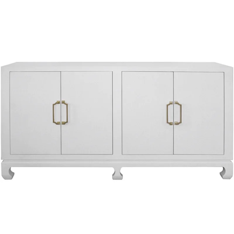Drayton 4-Door Buffet, White, 72"W x 36.25"H x 20"D