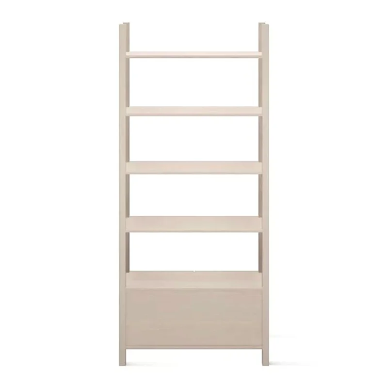 Dune 82" Bookcase, Dove