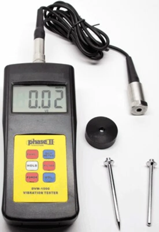 DVM-1000, Phase II Digital Vibration Gauge/Monitor