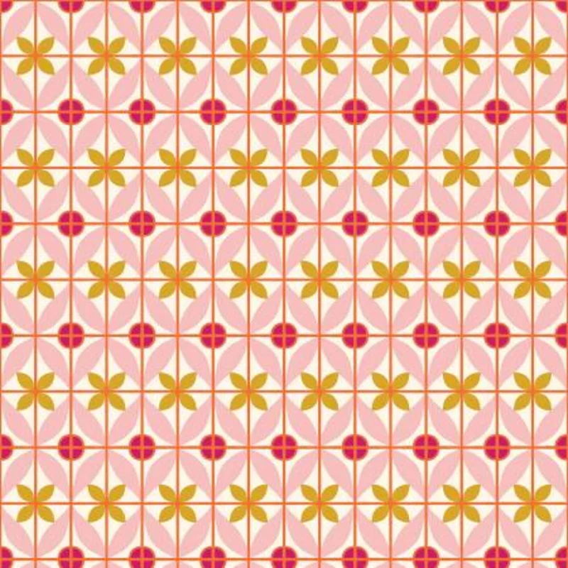 EDEN: Tile-Cream (1/4 Yard)