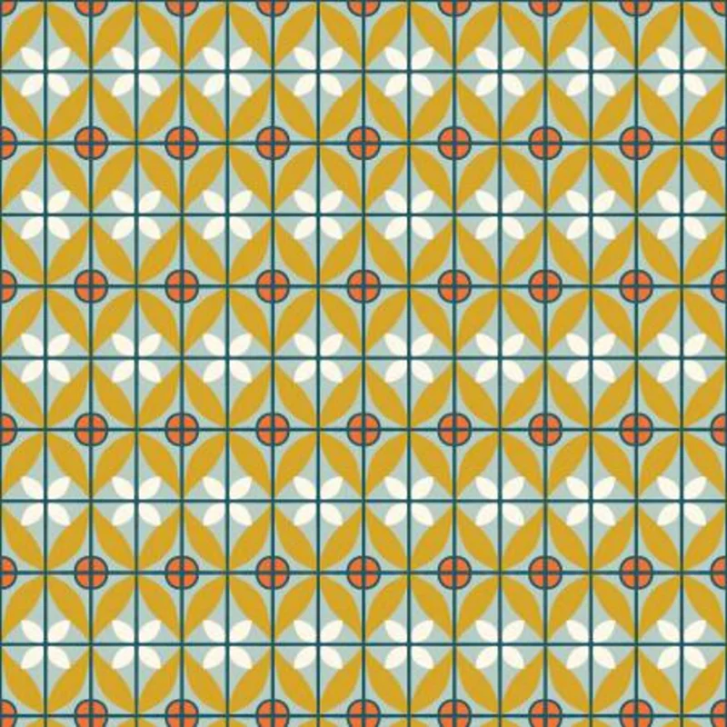 EDEN: Tile-Mist (1/4 Yard)