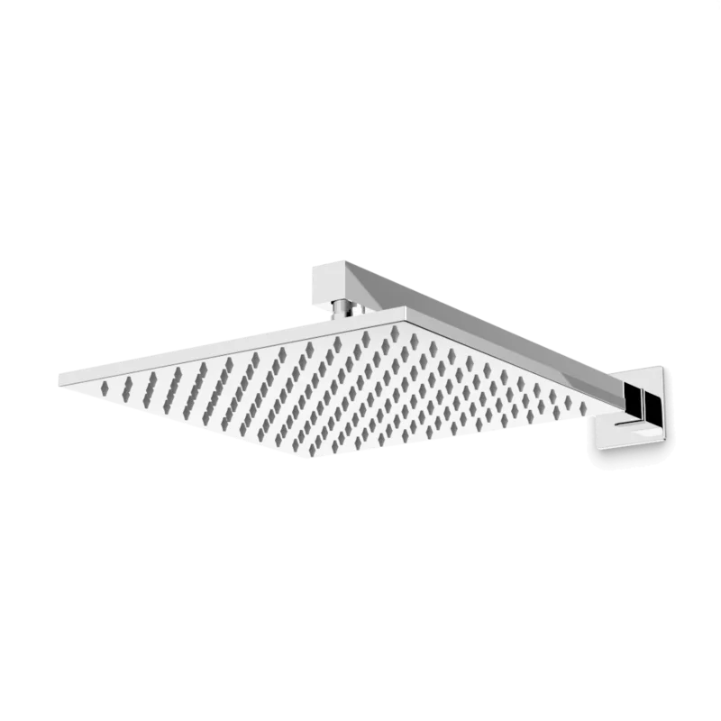 Edge 10" Rain Shower Head on Wall Mount Arm