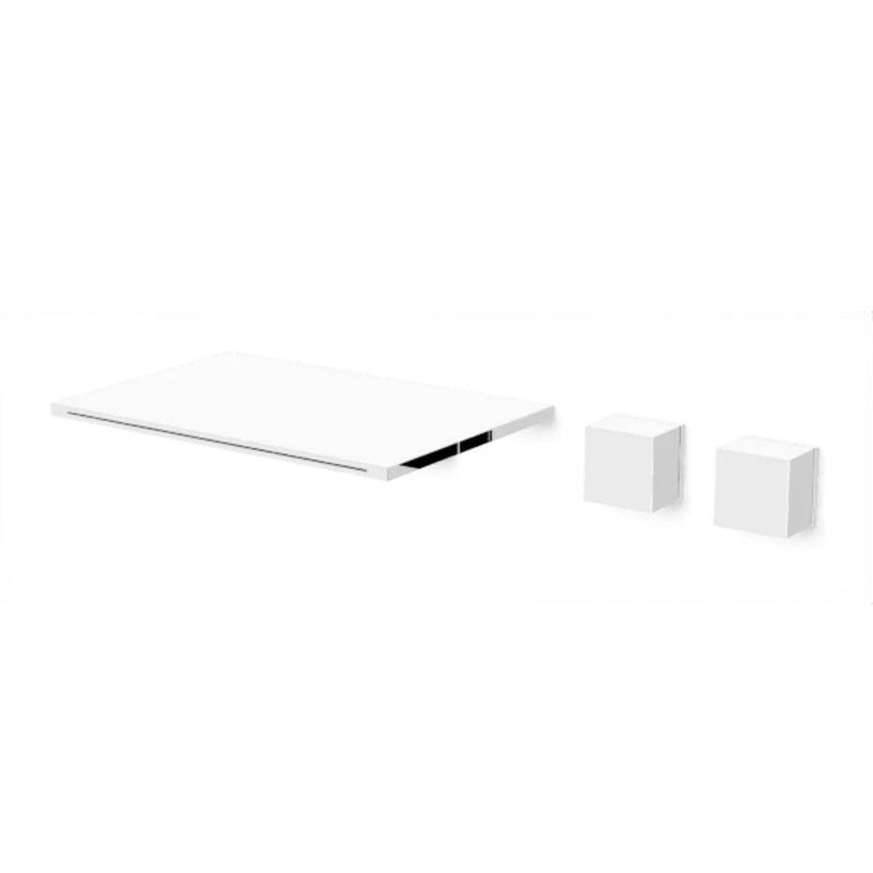 Edge 3-Hole Wall Mount Waterfall Tub Filler