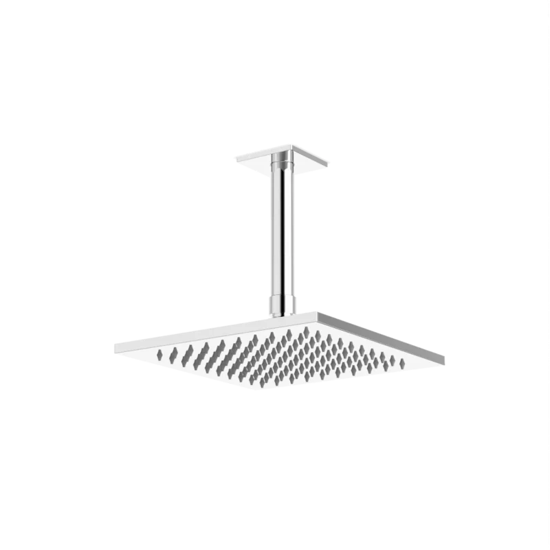 Edge 8" Rain Shower Head on Ceiling Mount Arm