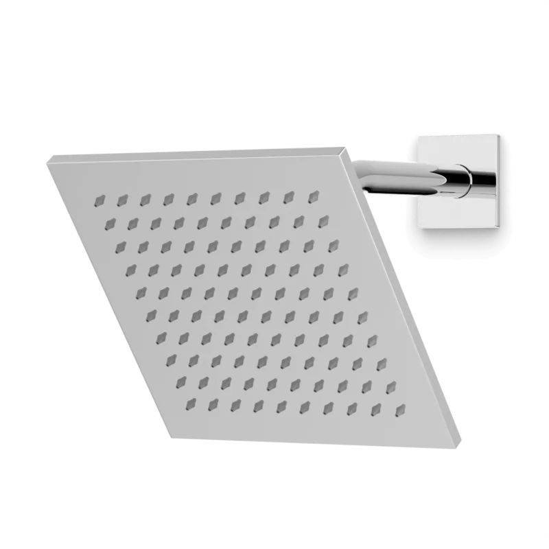 Edge 8" Shower Head on Angled Arm