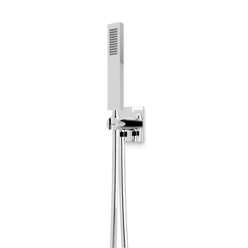Edge Flexible Hose Hand Shower Kit with 3.25" Escutcheon