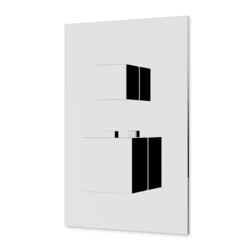 Edge Thermostat with 3-Way Diverter & Off Position Trim Kit