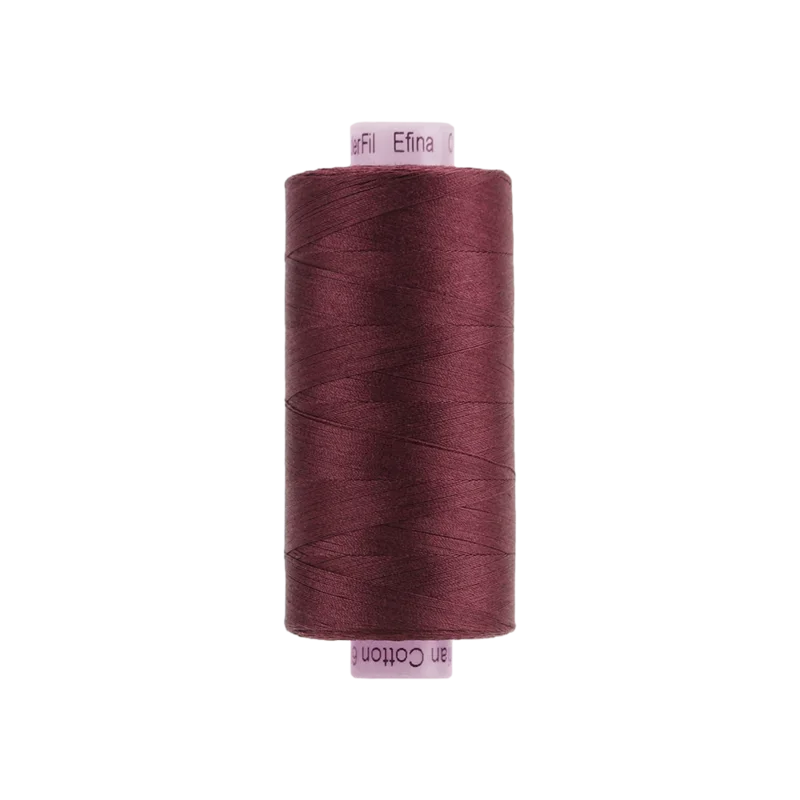 EFINA: 60wt Cotton 1500yds-Black Cherry 26