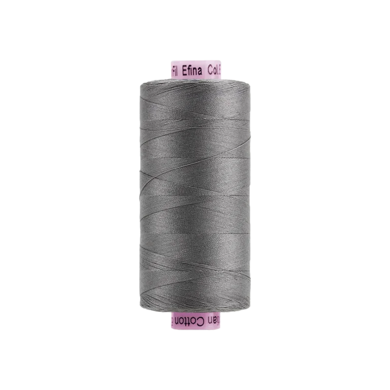 EFINA: 60wt Cotton 1500yds-Grey Flannel 4