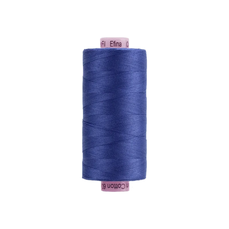 EFINA: 60wt Cotton 1500yds-Larkspur Blue 57