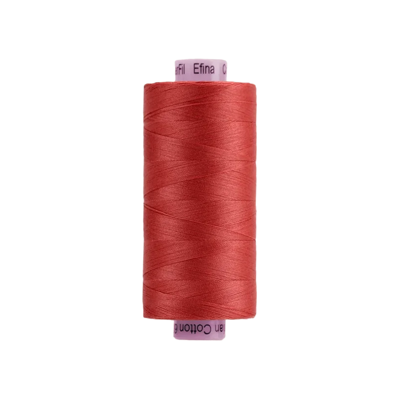 EFINA: 60wt Cotton 1500yds-Persimmon 48