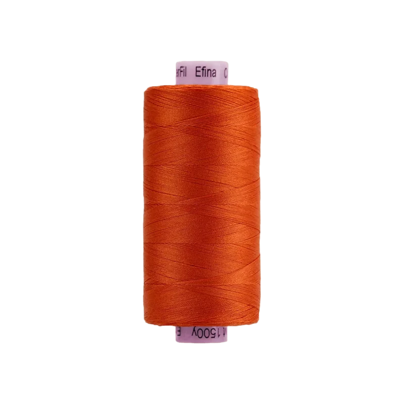 EFINA: 60wt Cotton 1500yds-Pumpkin 47