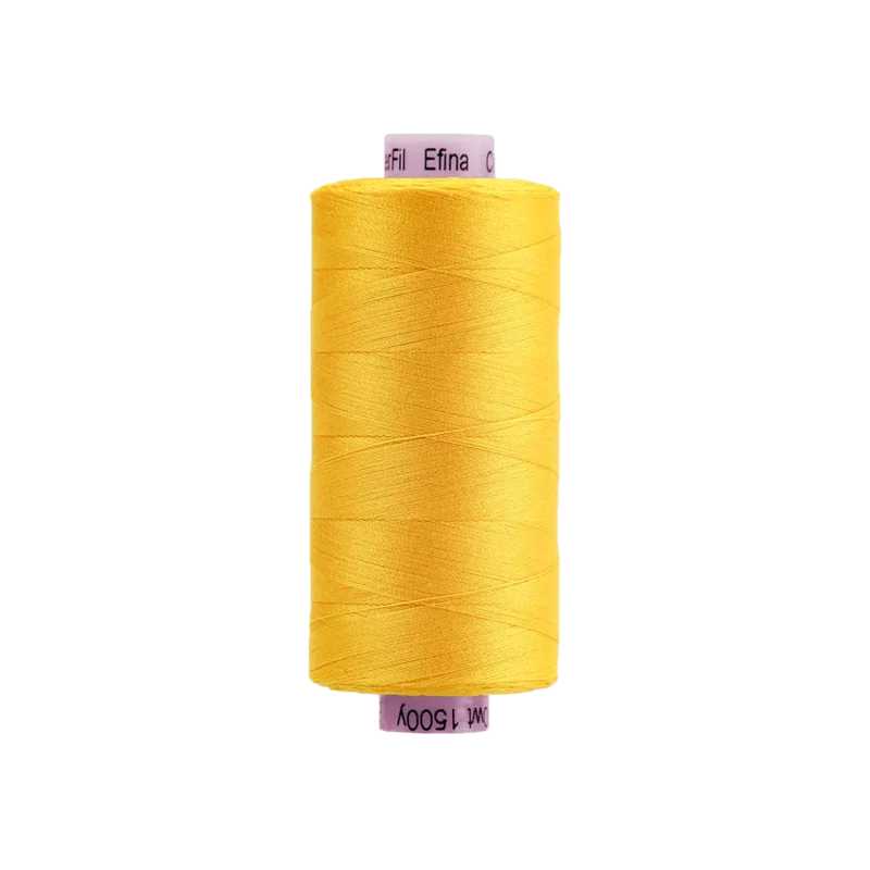 EFINA: 60wt Cotton 1500yds-Sun Yellow 34