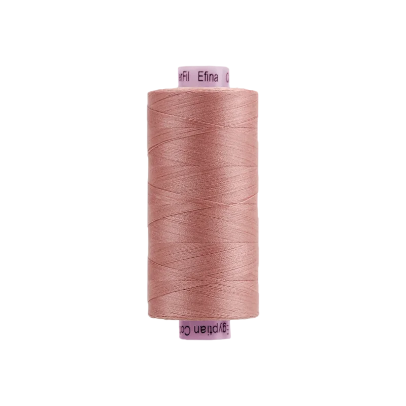 EFINA: 60wt Cotton 1500yds-Toasted Pink 81
