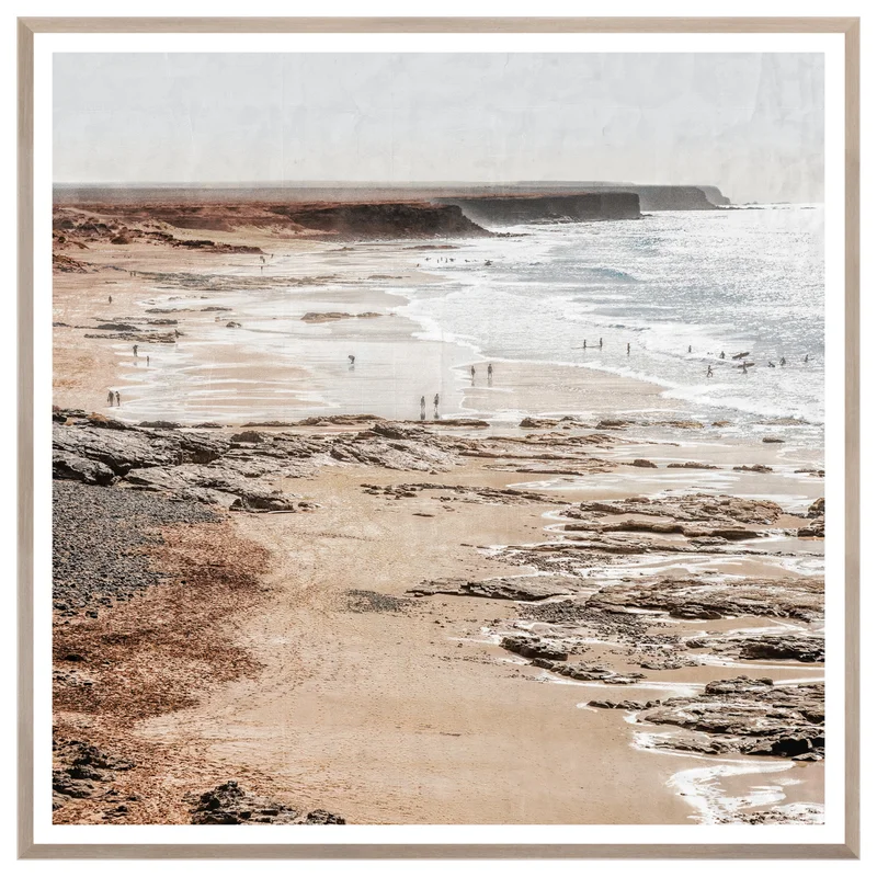 El Cotillo Beach, Spain, 41.5" x 41.5"