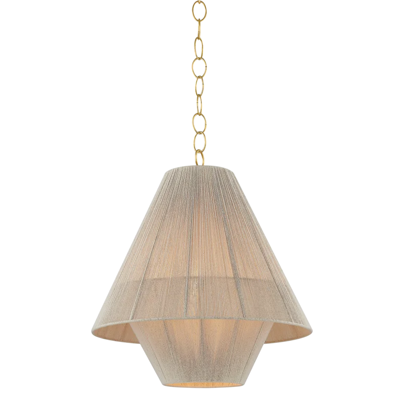Eleanor Pendant, 20" Dia