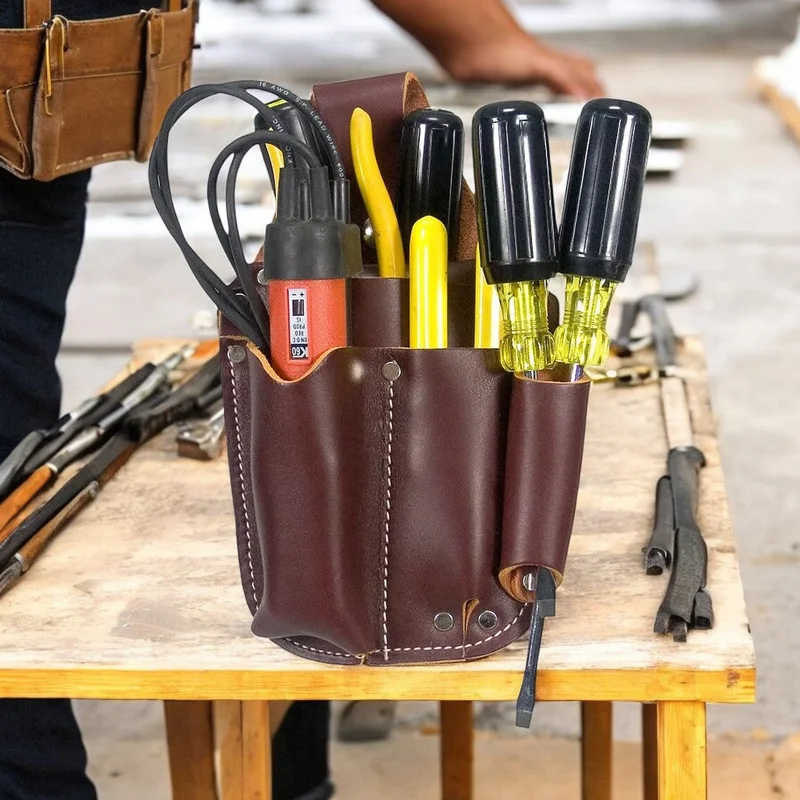 Electro Carry Leather Tool Pouch