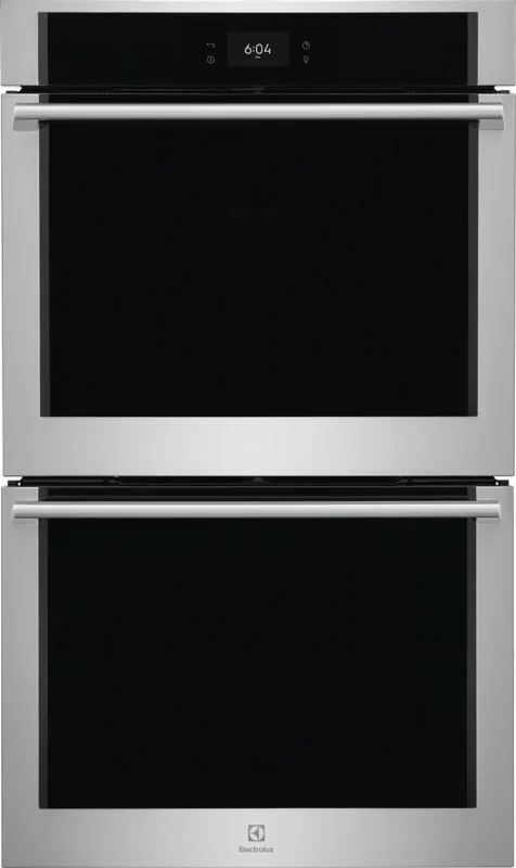 Electrolux - 10.6 cu. ft Double Wall Oven in Stainless - ECWD3012AS Stainless