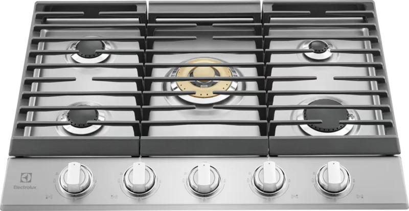 Electrolux - 30 Inch Gas Cooktop in Stainless - ECCG3068AS Stainless