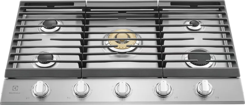 Electrolux - 36 Inch Gas Cooktop in Stainless - ECCG3668AS Stainless