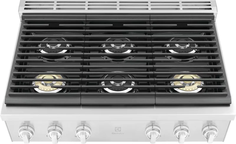 Electrolux - 36 Inch Gas Cooktop in Stainless - ECCG3672AS Stainless