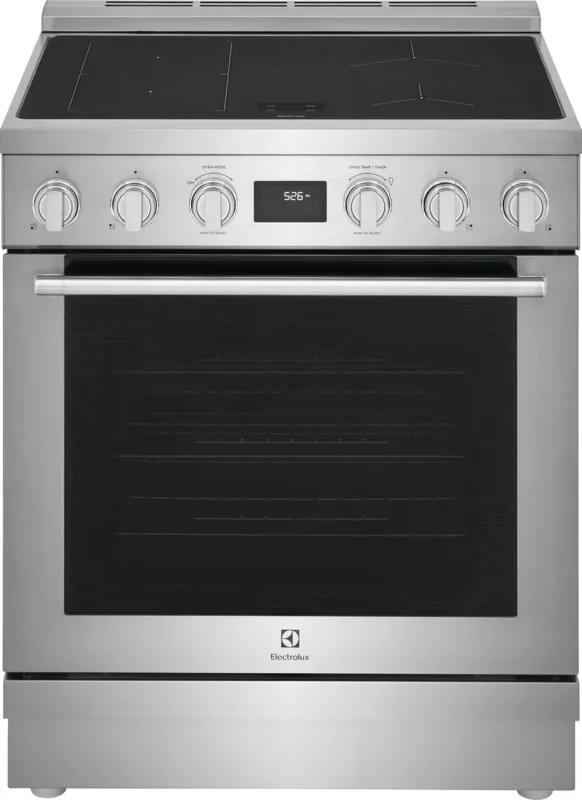 Electrolux - 4.6 cu. ft Induction Range in Stainless - ECFI3068AS Stainless