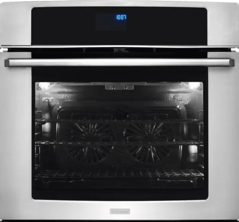 Electrolux - 4.8 cu. ft Single Wall Oven in Stainless - EW30EW55PS Stainless