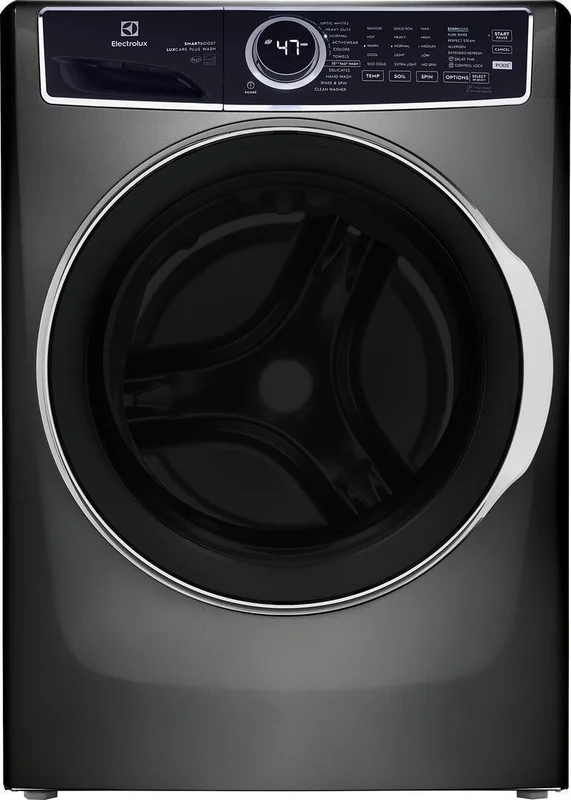 Electrolux - 5.2 cu. Ft Front Load Washer in Titanium - ELFW7637AT Titanium