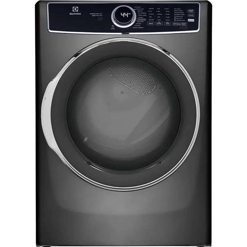 Electrolux - 8 cu. Ft Electric Dryer in Titanium - ELFE763CBT Titanium