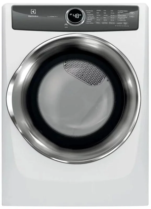 Electrolux - 8 cu. Ft Electric Dryer in White - EFMC527UIW White
