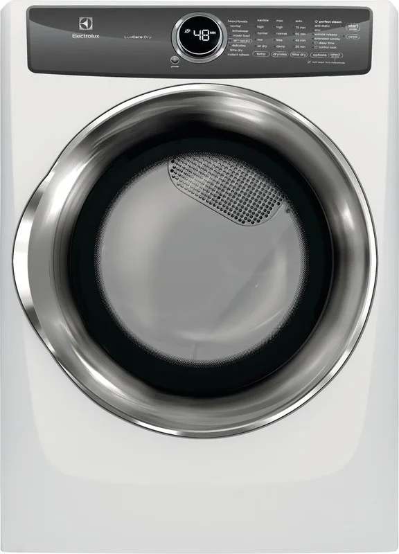 Electrolux - 8 cu. Ft Electric Dryer in White - EFMC627UIW White
