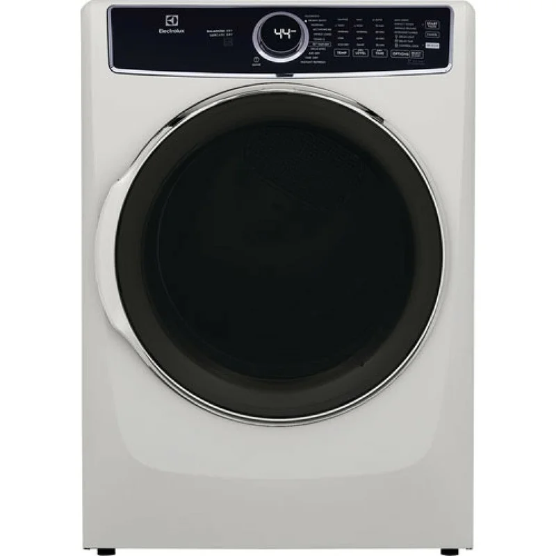 Electrolux - 8 cu. Ft Electric Dryer in White - ELFE763CAW White