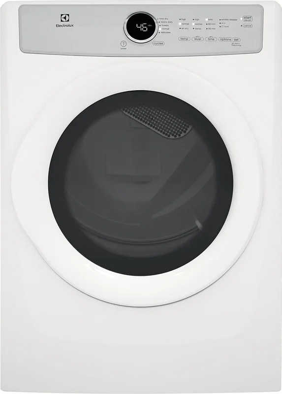 Electrolux - 8 cu. Ft  Gas Dryer in White - EFDG317TIW White