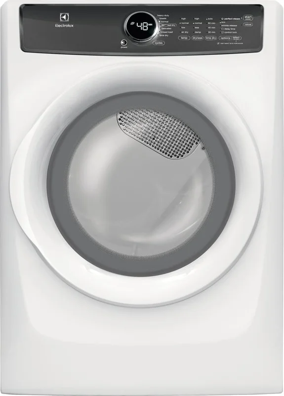 Electrolux - 8 cu. Ft  Gas Dryer in White - EFMG427UIW White