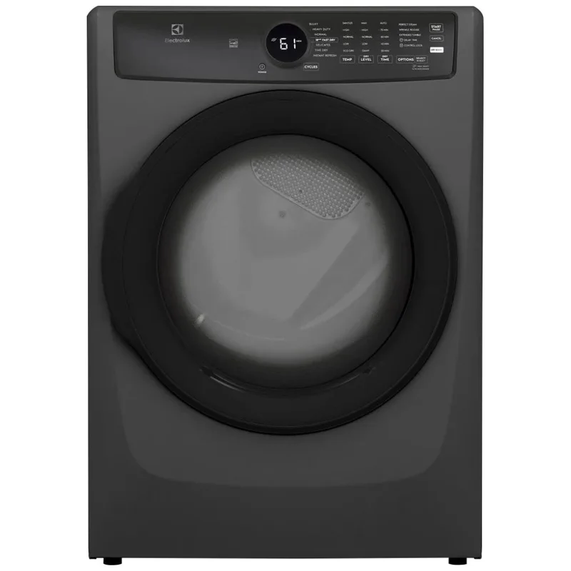 Electrolux - 8 cu. Ft Vented Electric Dryer in Titanium - ELFE743CAT Titanium