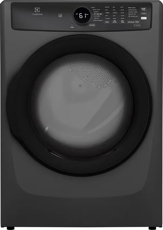 Electrolux - 8 cu. Ft  Vented Gas Dryer in Titanium - ELFG7437AT Titanium