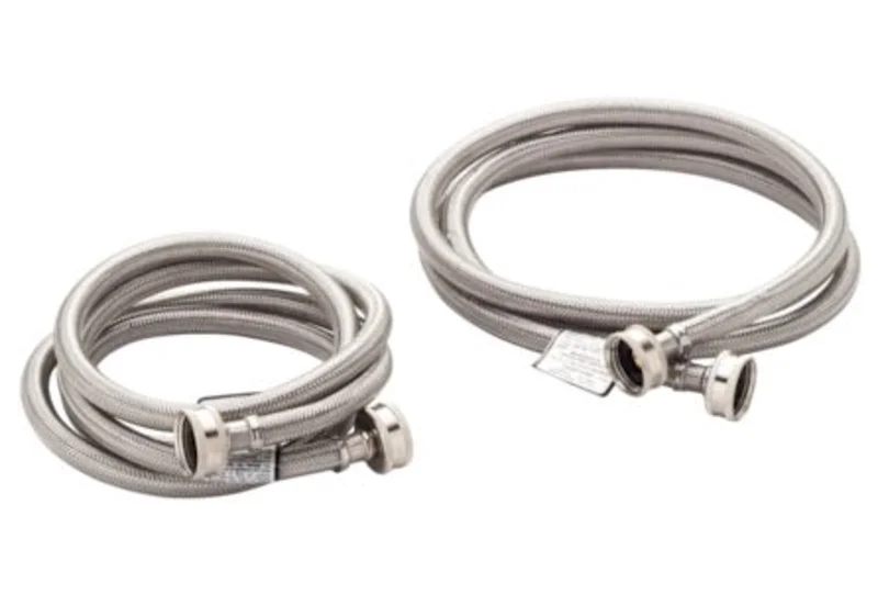 Electrolux - Braided Fill Hose 2 Pack in Stainless - 2SSFILHOSE Stainless