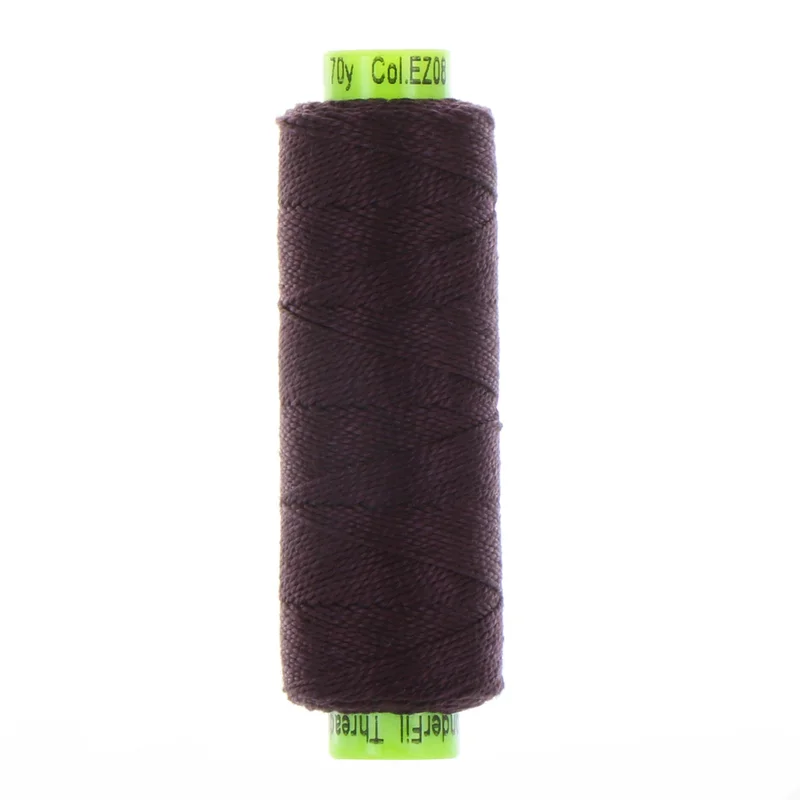 ELEGANZA: 8wt Cotton 70yds-Black Berry 08