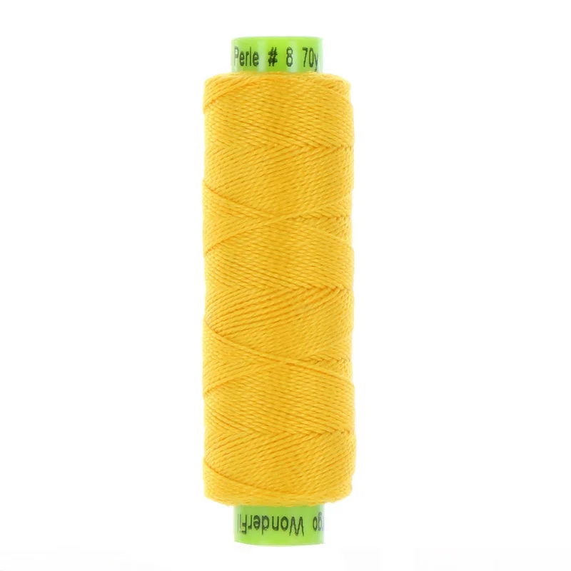 ELEGANZA: 8wt Cotton 70yds-Lemon Curd 18