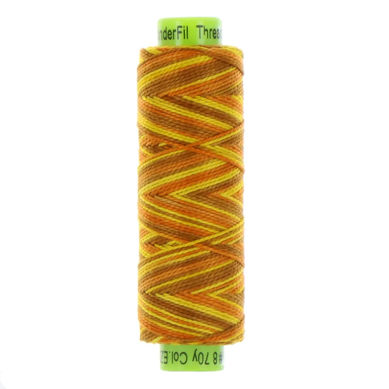 ELEGANZA: 8wt Cotton 70yds-Variegated Bee Pollen 07