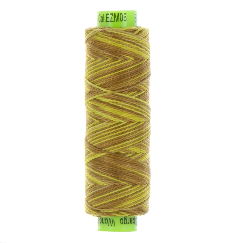 ELEGANZA: 8wt Cotton 70yds-Variegated Golden Rules 06