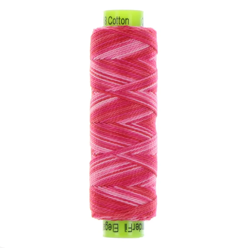 ELEGANZA: 8wt Cotton 70yds-Variegated Stiletto 24