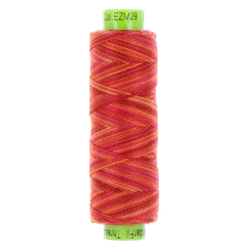 ELEGANZA: 8wt Cotton 70yds-Variegated Wildfire 29