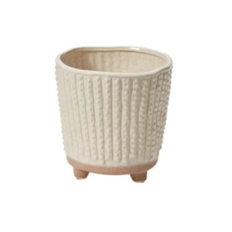 Elias Footed Pot, 7" x 7.25"
