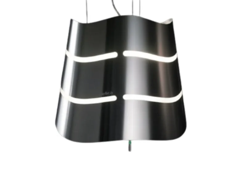 Elica - 20 Inch 350 CFM Island Range Vent in Stainless - EWV320SS Stainless