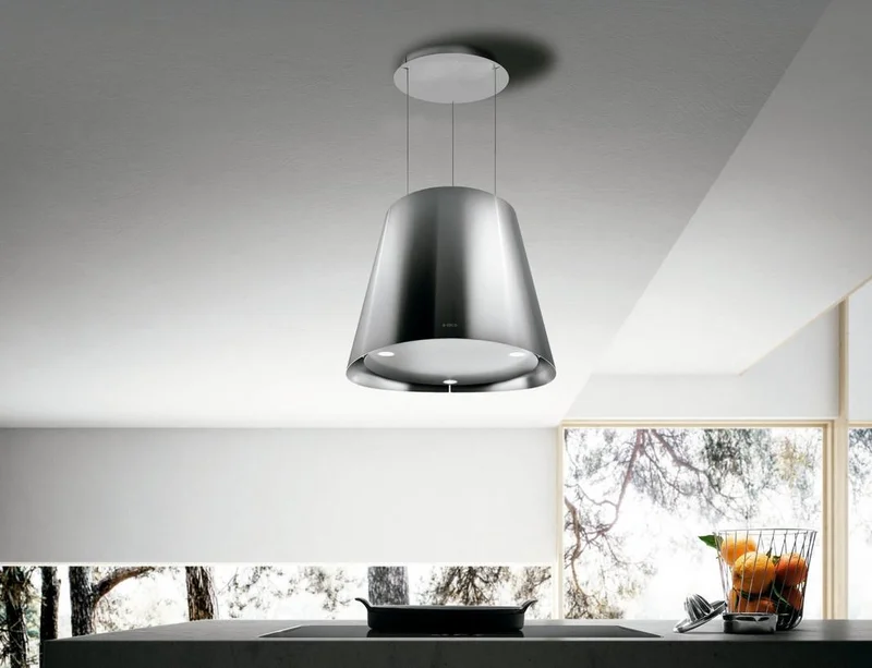 Elica - 20 Inch 355 CFM Island Range Vent in Stainless - EES320SS Stainless