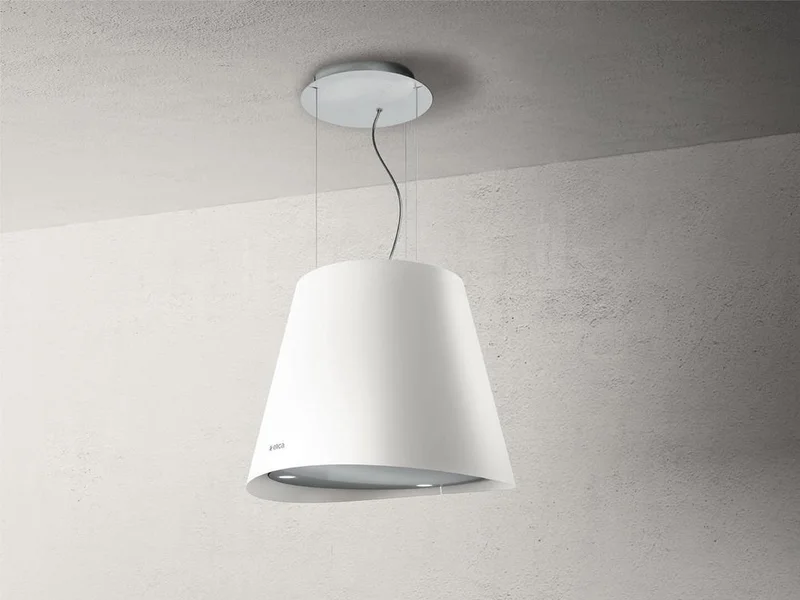Elica - 20 Inch 355 CFM Island Range Vent in White - EES320WT White